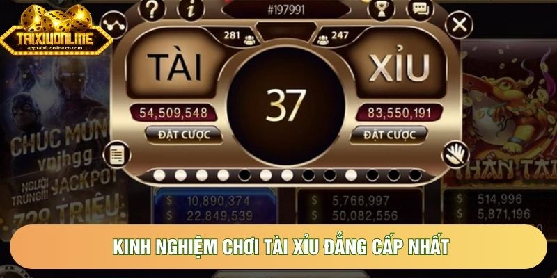 Kinh nghiệm chơi tài xỉu đẳng cấp nhất