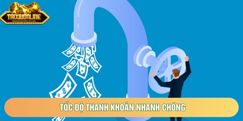 Tốc độ thanh khoản nhanh chóng Tốc độ thanh khoản nhanh chóng